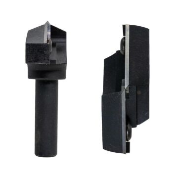 Titi 5528 Jiletli Freze Bıçağı 135 Derece (Sap:12mm)