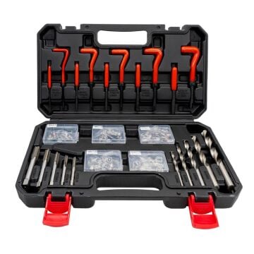 6394 Helicoil Seti Vida Diş Tamir Takımı 131 Parça (Plastik Kutu)