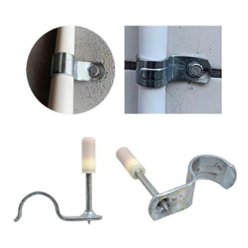 Red Hit MX004 25mm Boru Sabitleme Kelepçeli Barutlu Çivi (80 li Paket)