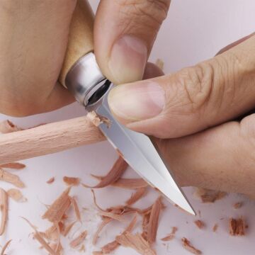 Titi 1161 Ahşap Kaşık Kuksa Oyma Bıçağı Seti 2 Parça