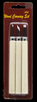 Titi 1120 Ahşap Oyma Bıçak Seti 3 Parça