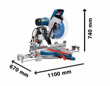 BOSCH GCM 12 GDL Kızaklı Gönye Kesme Makinası