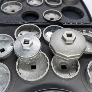 6536 Tas Tipi Yağ Filtre Sökme Takımı 16 Parça