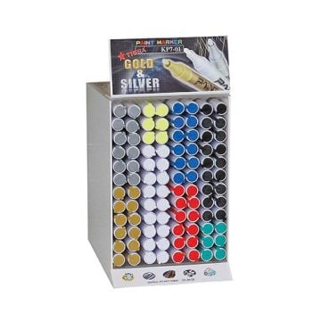Tigra Paint Marker Metal İşaretleme Kalemi Standı (96 Adet)