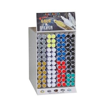 Tigra Paint Marker Metal İşaretleme Kalemi Standı (96 Adet)