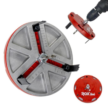 Rox Wood 0294 Ayarlı Delik Testere Panç Seti 45-130 mm