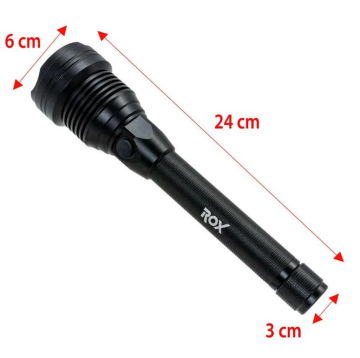 Rox Şarjlı Led Fener 6000 Lümen