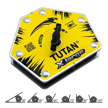 Tutan Xlarge AÇ-KAPA Manyetik Açılı Kaynak Tutucu Mıknatıs Gönye