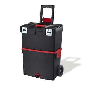 Keter 17186889 3 Tekerlekli 2 Katlı Takım Sandığı