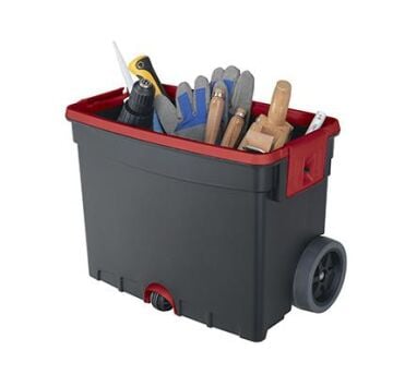 Keter 17186889 3 Tekerlekli 2 Katlı Takım Sandığı