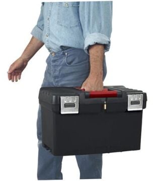 Keter 17186889 3 Tekerlekli 2 Katlı Takım Sandığı