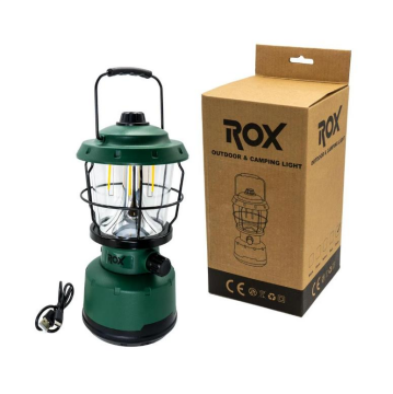 Rox Şarjlı Kamp Feneri 550 Lümen