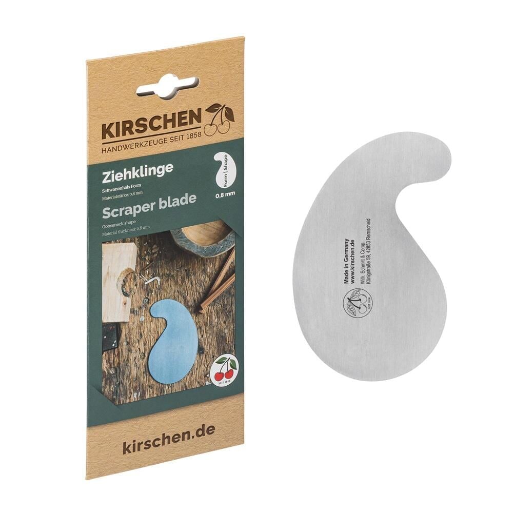Kirschen 3802000 Ahşap Kazıyıcı Sistre Kuğu Boyunlu Kenar 0.8 mm