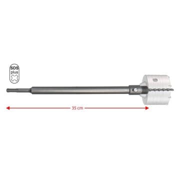 6535 SDS Plus Elmas Beton Panç Buat Uç Adaptörü 350 mm