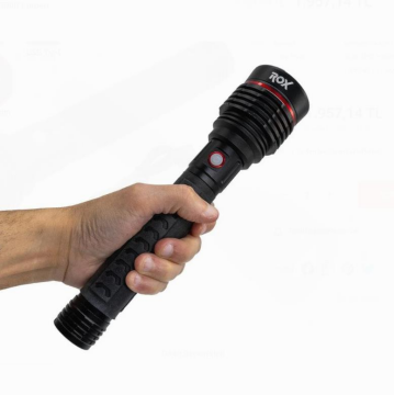 Rox Şarjlı Led Fener 10000 Lümen