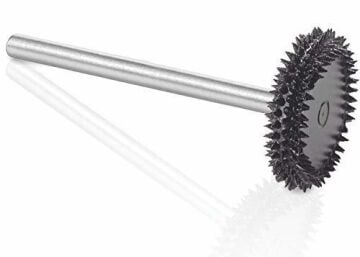 KUTZALL RSX-34-EC Kalın Diş Daire Törpü (3.1 mm Sap)