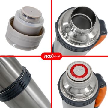 Rox Camping 1100 Kamp Termos 1.1 Lt