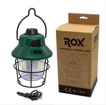 Rox Şarjlı Kamp Feneri 220 Lümen