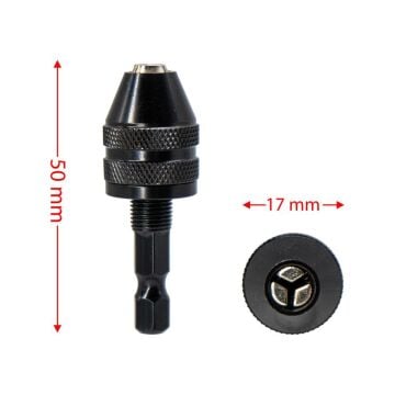 6542 Hobi Bits Saplı Mini Mandren 0.3-3.6 mm