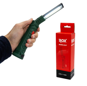 Rox Şarjlı Katlanır Çalışma Feneri 200 Lümen