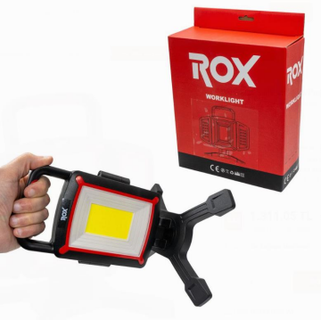Rox Şarjlı Açılı Ayarlı Çalışma Feneri 2000 Lümen
