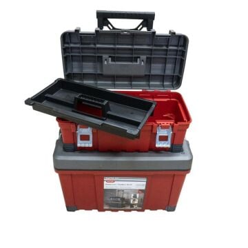 Keter 17182387 Master Pro Tekerlekli Takım Çantası 22”+25”