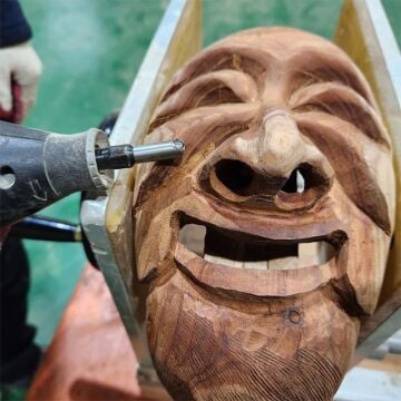 Manpa MSD Kısa Tip Mini Ahşap Oyma Yuvarlak Elmaslı (Sap 3.2 mm)