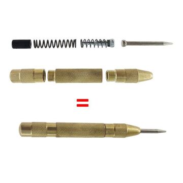 5193 Yaylı Metal Noktalama İşaretleme Zımba Kalemi