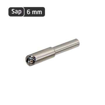 Manpa MSS Kısa Tip Mini Ahşap Oyma Yuvarlak Elmaslı (Sap 6.0 mm)