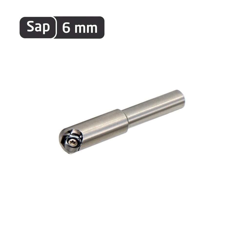 Manpa MSS Kısa Tip Mini Ahşap Oyma Yuvarlak Elmaslı (Sap 6.0 mm)