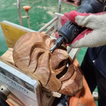 Manpa MSS Kısa Tip Mini Ahşap Oyma Yuvarlak Elmaslı (Sap 6.0 mm)