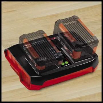 EINHELL Power-X-Change 18 Volt Çiftli Şarj Cihazı