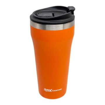 Rox Camping 0192 Kahve Termosu 0.48 Lt - Turuncu