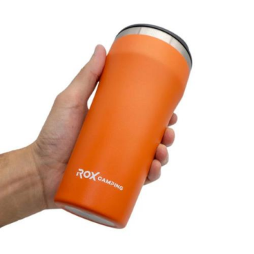 Rox Camping 0192 Kahve Termosu 0.48 Lt - Turuncu