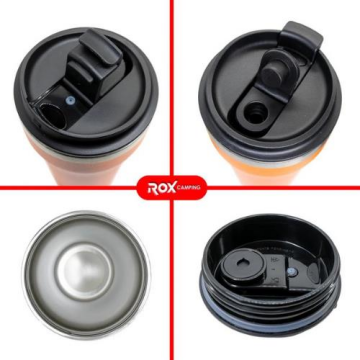 Rox Camping 0192 Kahve Termosu 0.48 Lt - Turuncu
