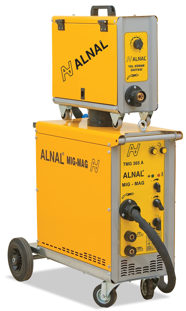 EUROWELD ALNAL TMG 365ASH Gazaltı Kaynak Makinası 350 Amper Çantalı