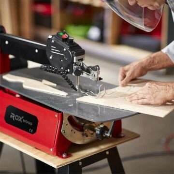 Rox Wood 0292 Değişken Hızlı Açılı Kıl Testere Dekupaj Makinası 560 mm