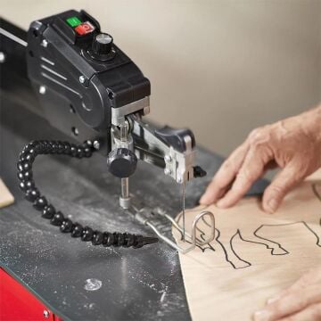 Rox Wood 0292 Değişken Hızlı Açılı Kıl Testere Dekupaj Makinası 560 mm