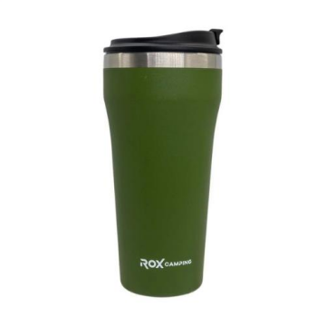 Rox Camping 0191 Kahve Termosu 0.48 Lt - Yeşil