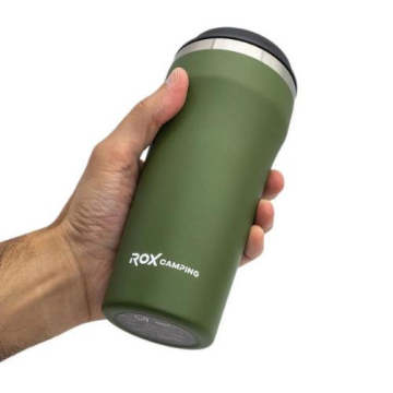 Rox Camping 0191 Kahve Termosu 0.48 Lt - Yeşil