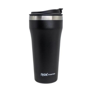 Rox Camping 0190 Kahve Termosu 0.48 Lt - Siyah
