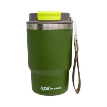 Rox Camping 0194 Pipetli Kahve Termosu 0.48 Lt - Yeşil