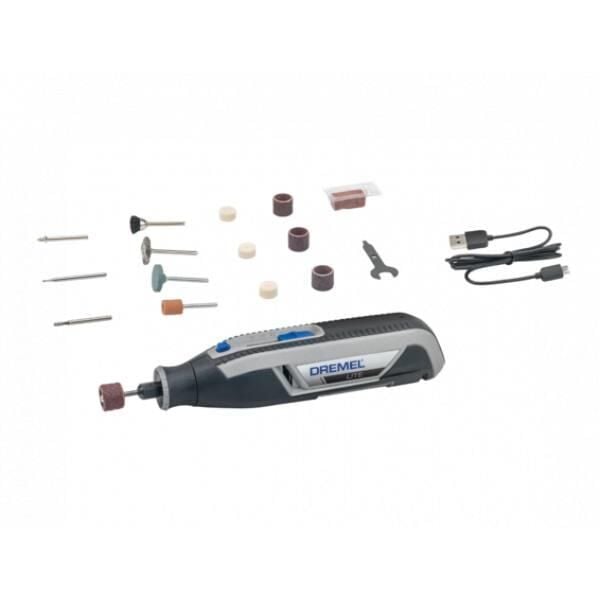 DREMEL 7760 JA Lite Akülü El Motoru 3.6 Volt 15 Parça