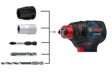 BOSCH GSR 18V-50 + GDX 18V-200 Şarjlı Vidalama ve Delme Seti 2 x 4.0 Amper Çift Akülü