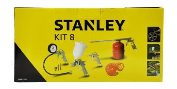 Stanley Kit 8 Havalı Aksesuar Seti 8 Parça