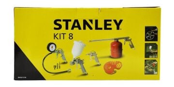 Stanley Kit 8 Havalı Aksesuar Seti 8 Parça
