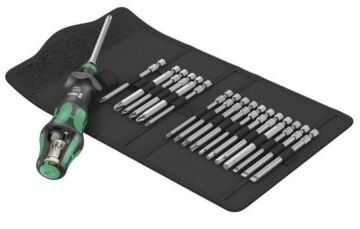 WERA Kraftform Kompakt Turbo Bits Tornavida Seti (05057482001)