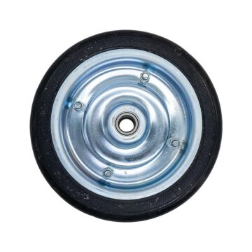 Yük Taşıma Dolgu Lastik Teker Çelik Saç Jant 250 x 50 mm