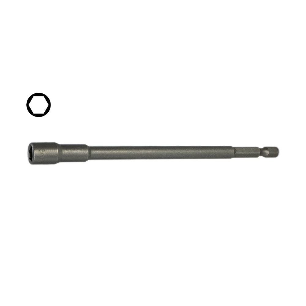 6465 Ekstra Uzun Manyetik Bits Lokma Somun Adaptörü 8x150 mm