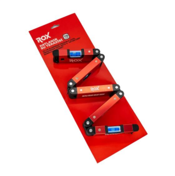 Rox 0176 Mıknatıslı Alüminyum Katlanır Su Terazisi 70 cm